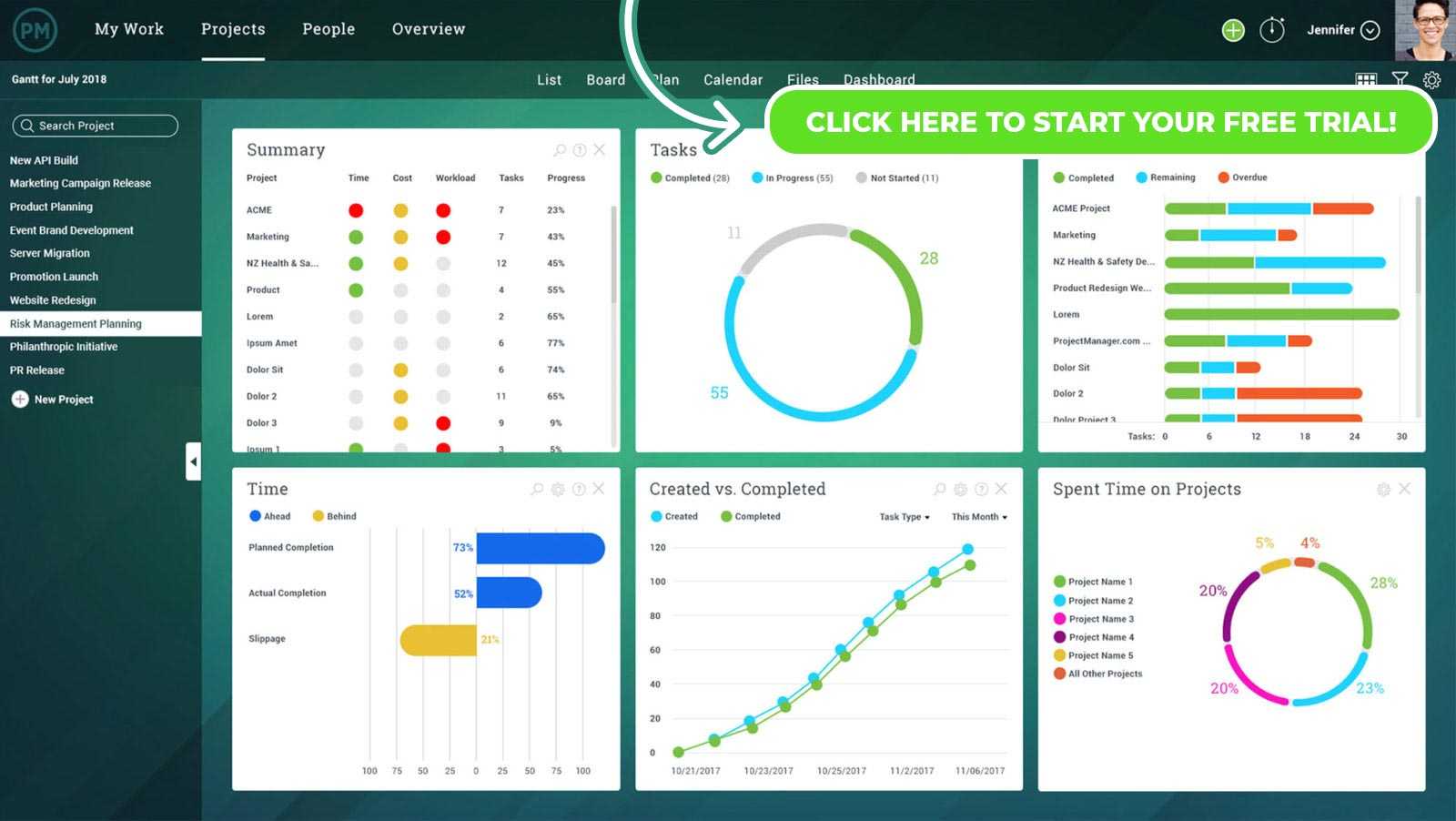 5 Lifesaving Project Reports – Projectmanager Intended For Testing Daily Status Report Template