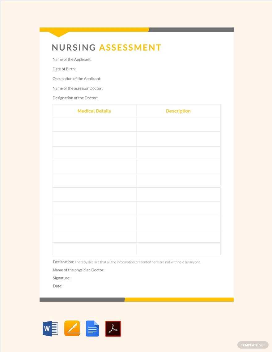 5+ Nursing Care Plan Templates In Word, Pdf, Apple Pages Throughout Nursing Care Plan Templates Blank