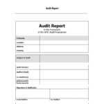 50 Free Audit Report Templates (Internal Audit Reports) ᐅ within It Audit Report Template Word