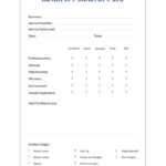 50 Printable Comment Card & Feedback Form Templates ᐅ In Event Survey Template Word