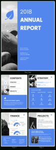 55+ Annual Report Design Templates &amp; Inspirational Examples pertaining to Word Annual Report Template