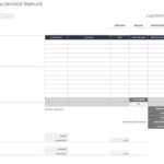 55 Free Invoice Templates | Smartsheet In Blank Scheme Of Work Template