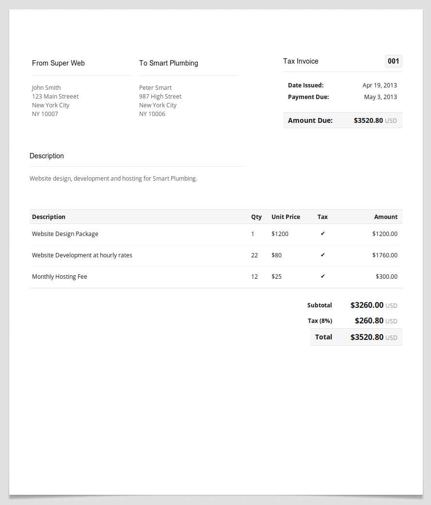 58 Standard Freelance Invoice Template Mac In Word Throughout Web Design Invoice Template Word