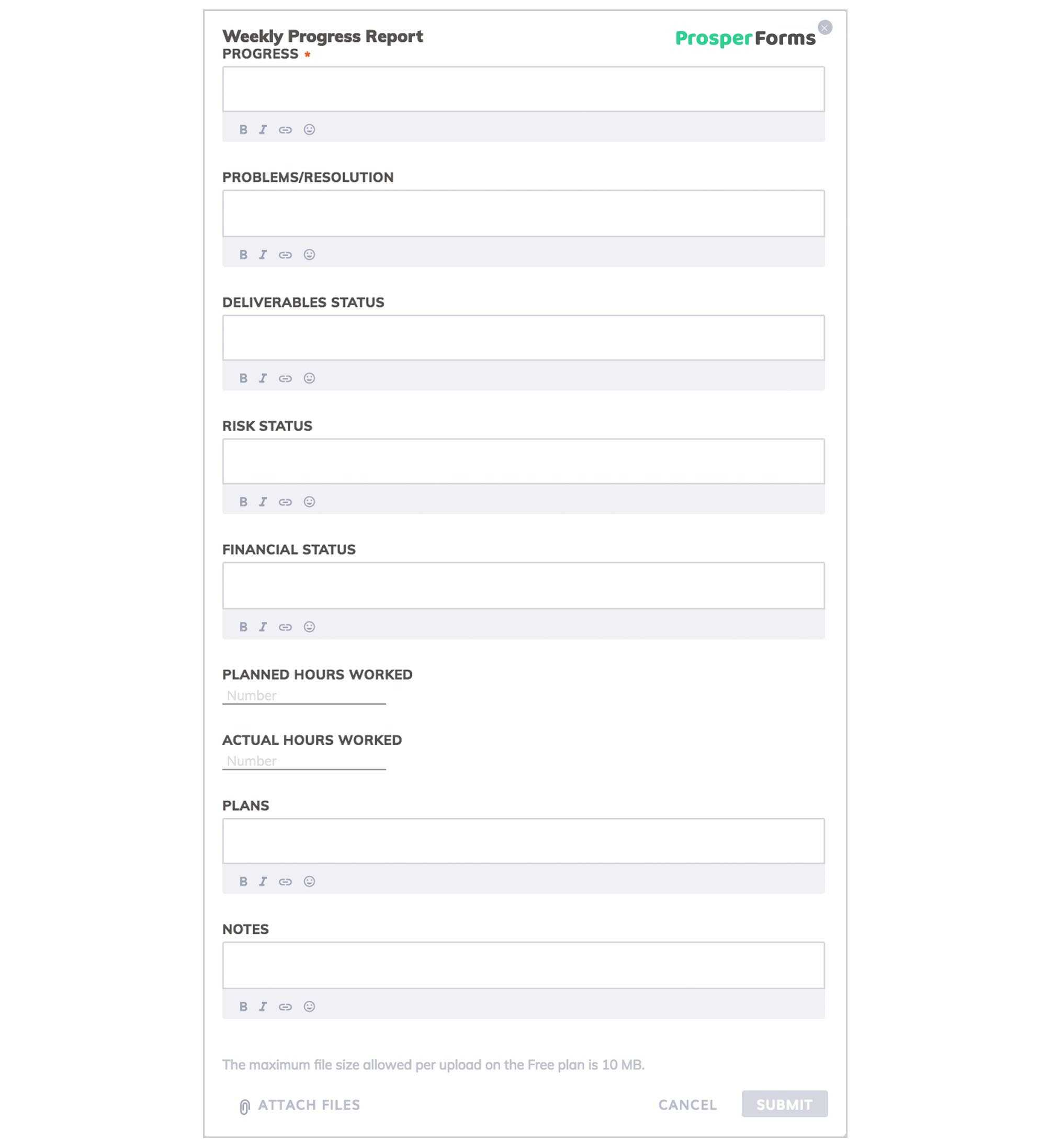 6 Awesome Weekly Status Report Templates | Free Download Pertaining To Weekly Activity Report Template