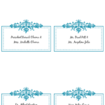 6 Best Images Of Free Printable Wedding Place Cards – Free For Wedding Place Card Template Free Word