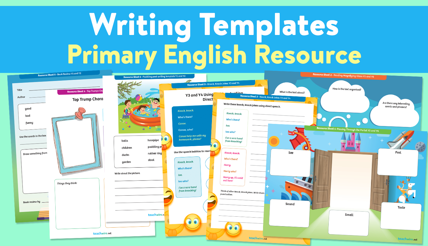 6 Inspiring Writing Templates For Ks1 And Ks2 English With Regard To Science Report Template Ks2