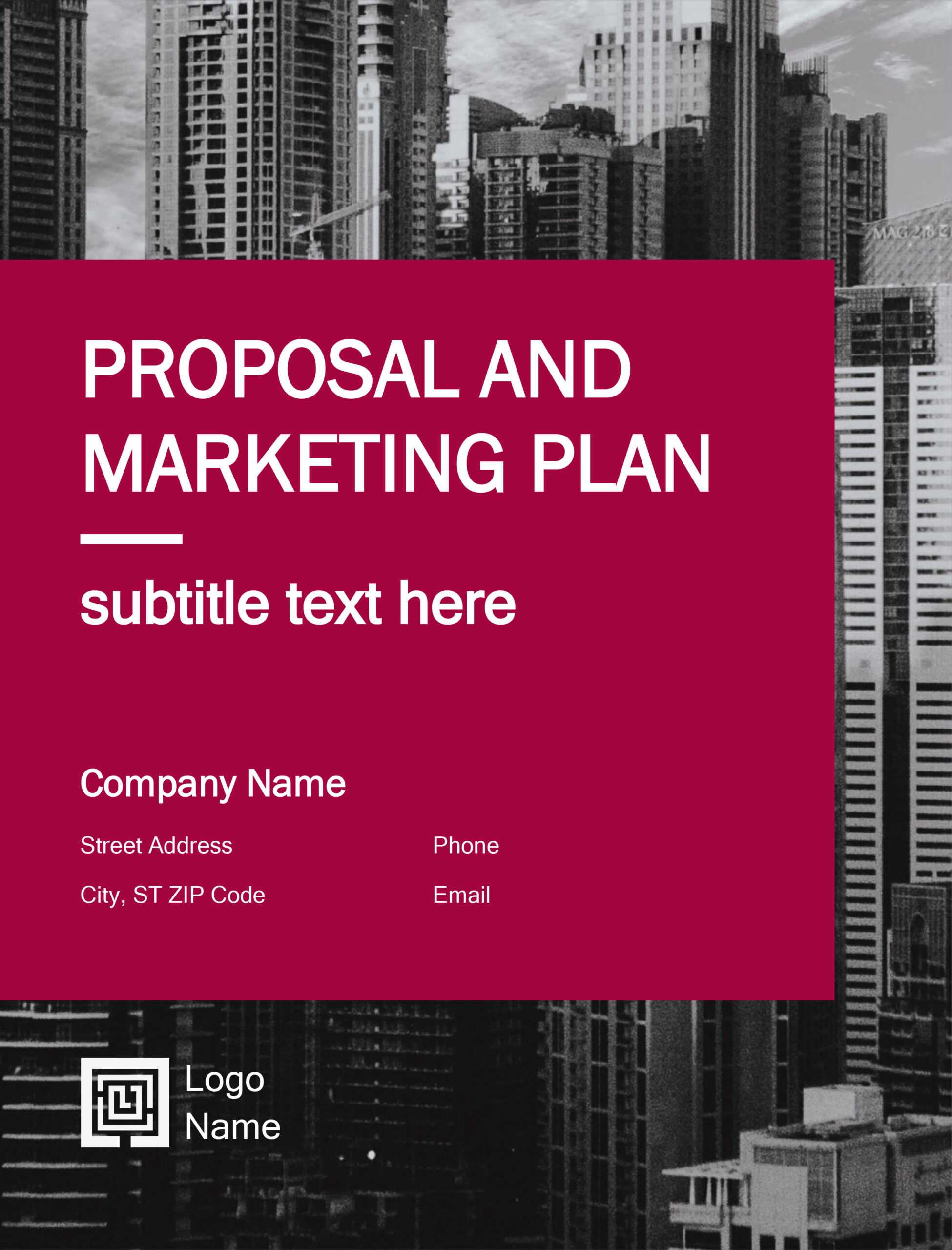 7 Free Business Plan Proposal Templates In Word Docx And Inside Free Business Proposal Template Ms Word