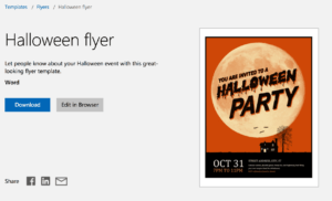 7 Free Halloween-Themed Templates For Microsoft Word with Free Halloween Templates For Word