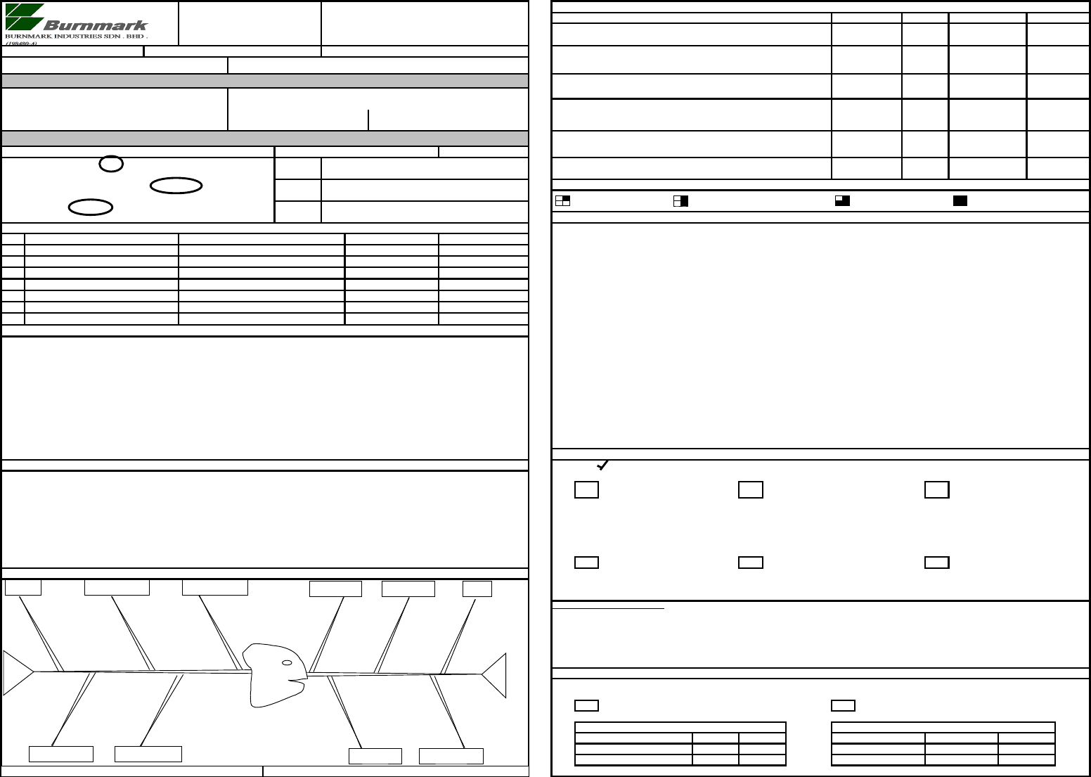 8D Report Format – [Xls Document] Throughout 8D Report Format Template