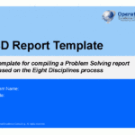8D Report Template (Powerpoint) Pertaining To 8D Report Format Template
