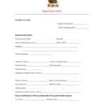 9+ Daycare Application Form Templates – Free Pdf, Doc Format With Registration Form Template Word Free