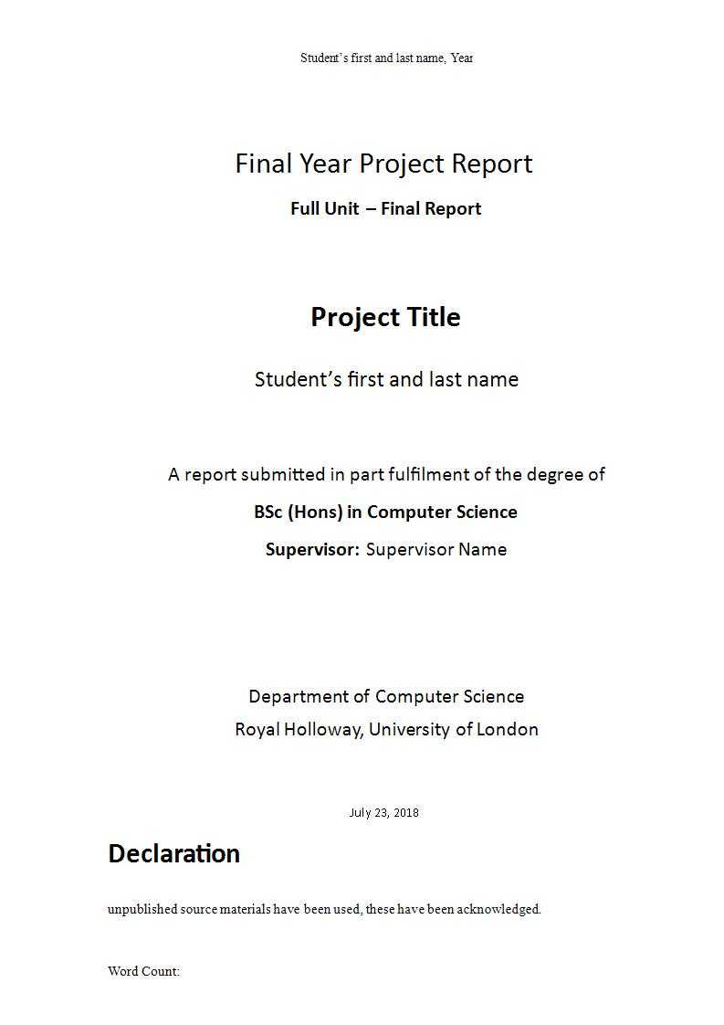 9+ Report Writing Example For Students – Pdf, Doc | Examples Inside Pupil Report Template