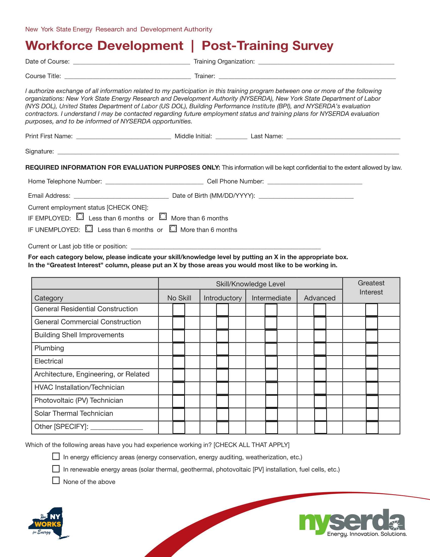 9+ Training Evaluation Survey Examples – Pdf, Word | Examples Inside Training Feedback Report Template