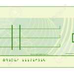 A Blank Cheque Check Template Illustration intended for Blank Cheque Template Download Free