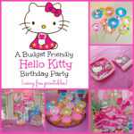 A Super Sweet Hello Kitty Birthday Party Using Free Printables In Hello Kitty Birthday Banner Template Free