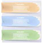 Abstract Color Paper Banners For Infographic Staples. Vector.. Throughout Staples Banner Template
