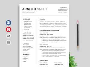 Ace Classic Cv Template Word - Resumekraft for Free Resume Template Microsoft Word