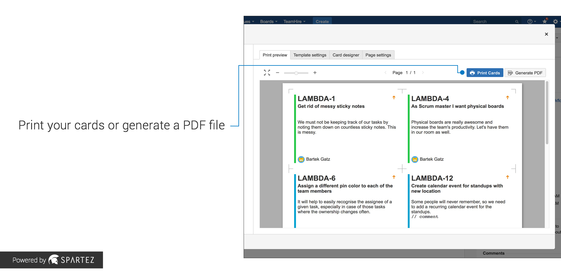 Agile Cards – Print Issues From Jira | Atlassian Marketplace Within User Story Word Template
