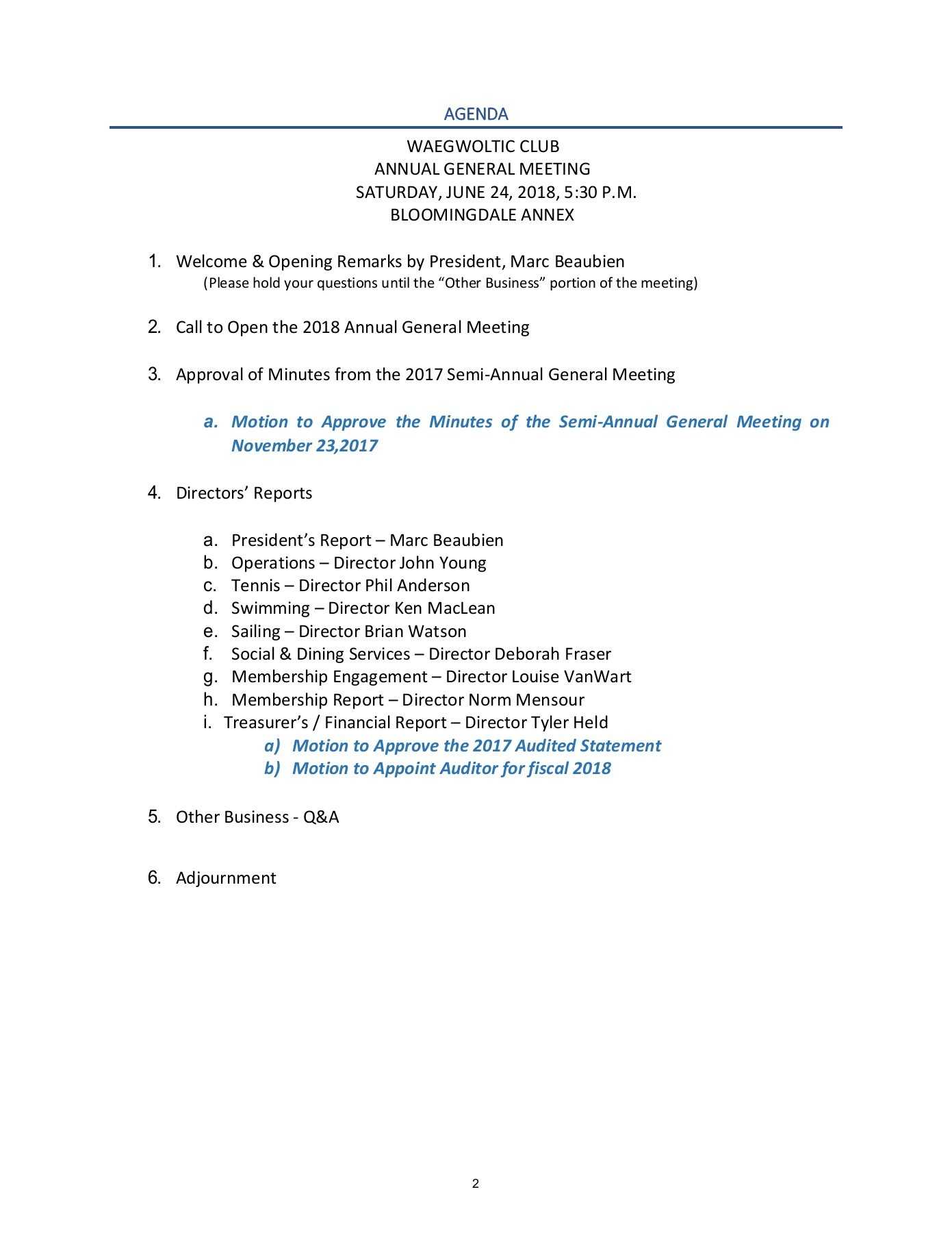 Agm Report 2018 Pages 1 – 30 – Text Version | Fliphtml5 With Treasurer's Report Agm Template