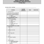 Annual Financial Report Template | Templates At Inside Annual Financial Report Template Word