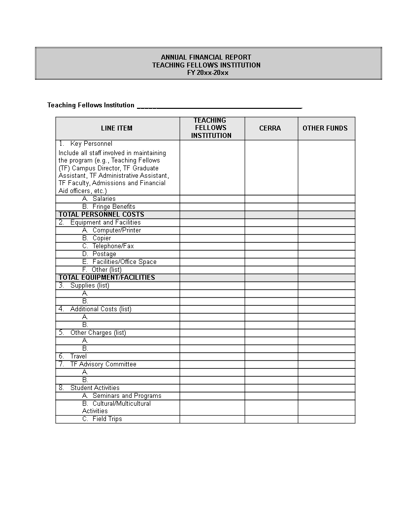 Annual Financial Report Word | Templates At Within Annual Financial Report Template Word