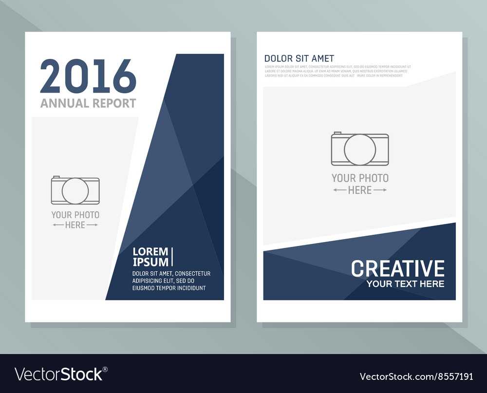 Annual Report Design Templates Business With Illustrator Report Templates