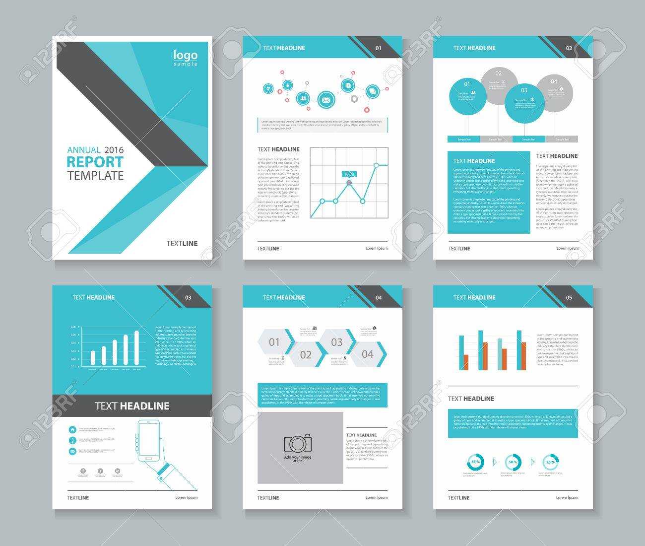 Annual Report Layout Template For Free Indesign Report Templates