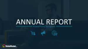 Annual Report Template For Powerpoint inside Annual Report Ppt Template