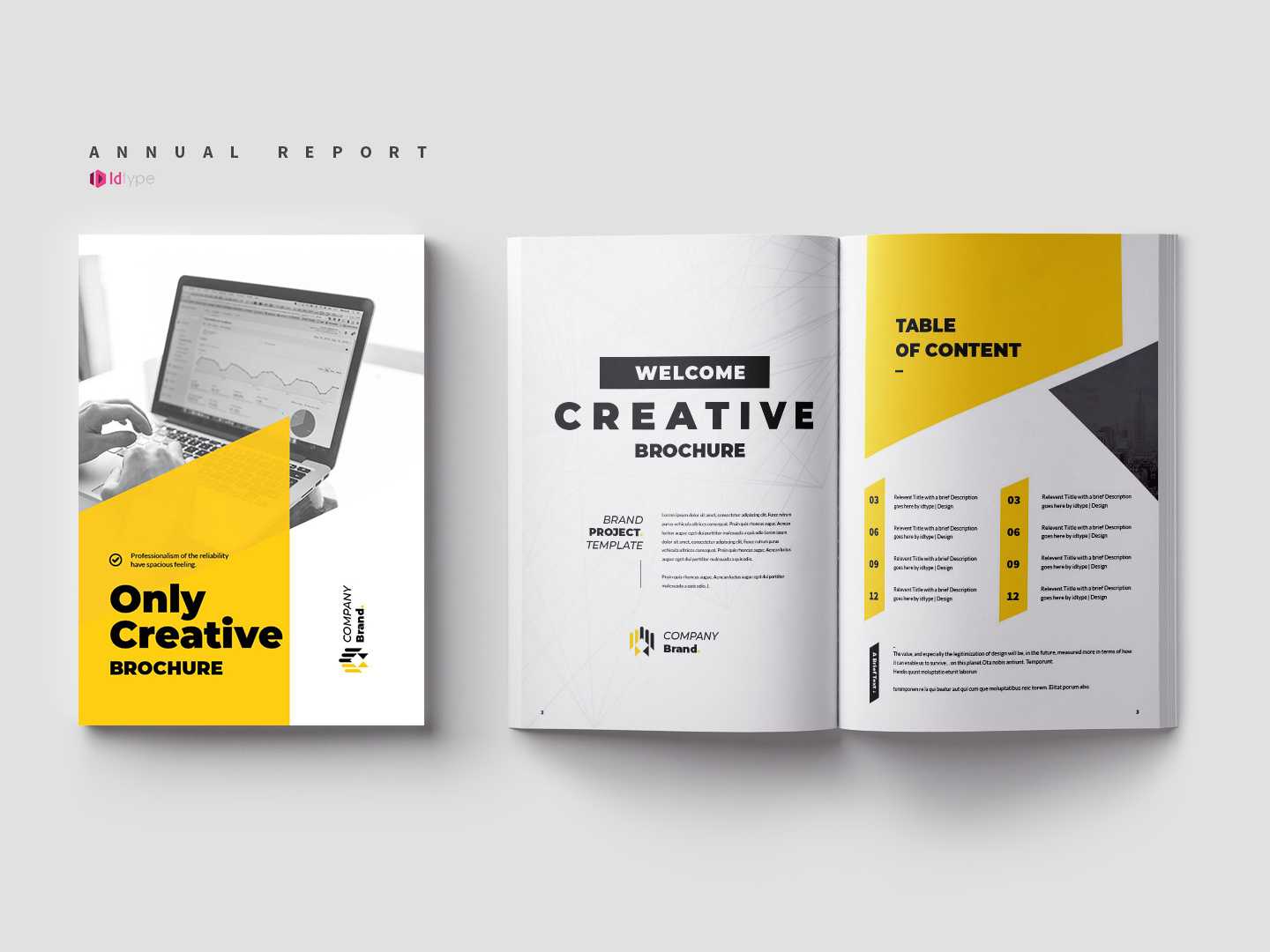 Annual Report Templatelimino™ Templates On Dribbble In Ind Annual Report Template