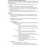Ap Biology Formal Lab Report Format with regard to Formal Lab Report Template