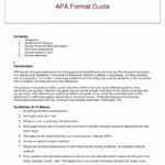 Apa Style Research Er Template Word Sample Outline 6Th With Word Apa Template 6Th Edition