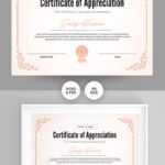 Appreciation Certificate Template Throughout Graduation Certificate Template Word