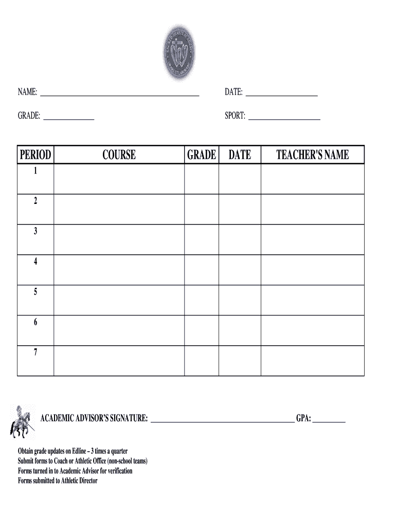 Athletic Progress Report Template – Fill Online, Printable Throughout Student Progress Report Template