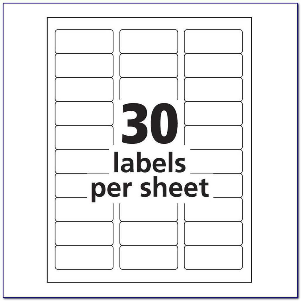 Avery 6 Labels Per Sheet Template | Marseillevitrollesrugby Inside Word Label Template 21 Per Sheet