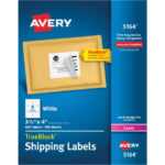 Avery® Shipping Labels With Trueblock Technology – Direct Regarding Fedex Label Template Word