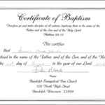 Baby Christening Certificate Template – Great Sample Templates Within Baptism Certificate Template Word