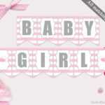 Baby Shower Banner Clipart With Diy Baby Shower Banner Template