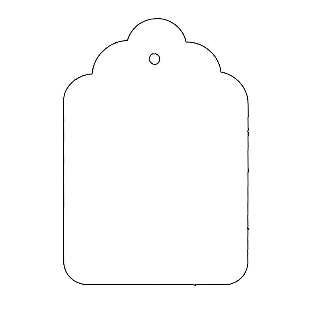 Bag Tag Clipart Intended For Blank Luggage Tag Template