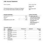 Bank Statement Template – Fill Online, Printable, Fillable For Blank Bank Statement Template Download