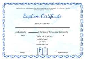 Baptism Certificate Template Word – Heartwork pertaining to Baptism Certificate Template Word