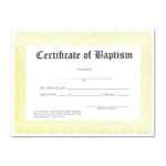 Baptism Certificate Template Word – Heartwork Within Baptism Certificate Template Word