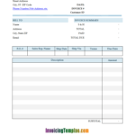 Basic Invoice Template For Mac throughout Free Invoice Template Word Mac