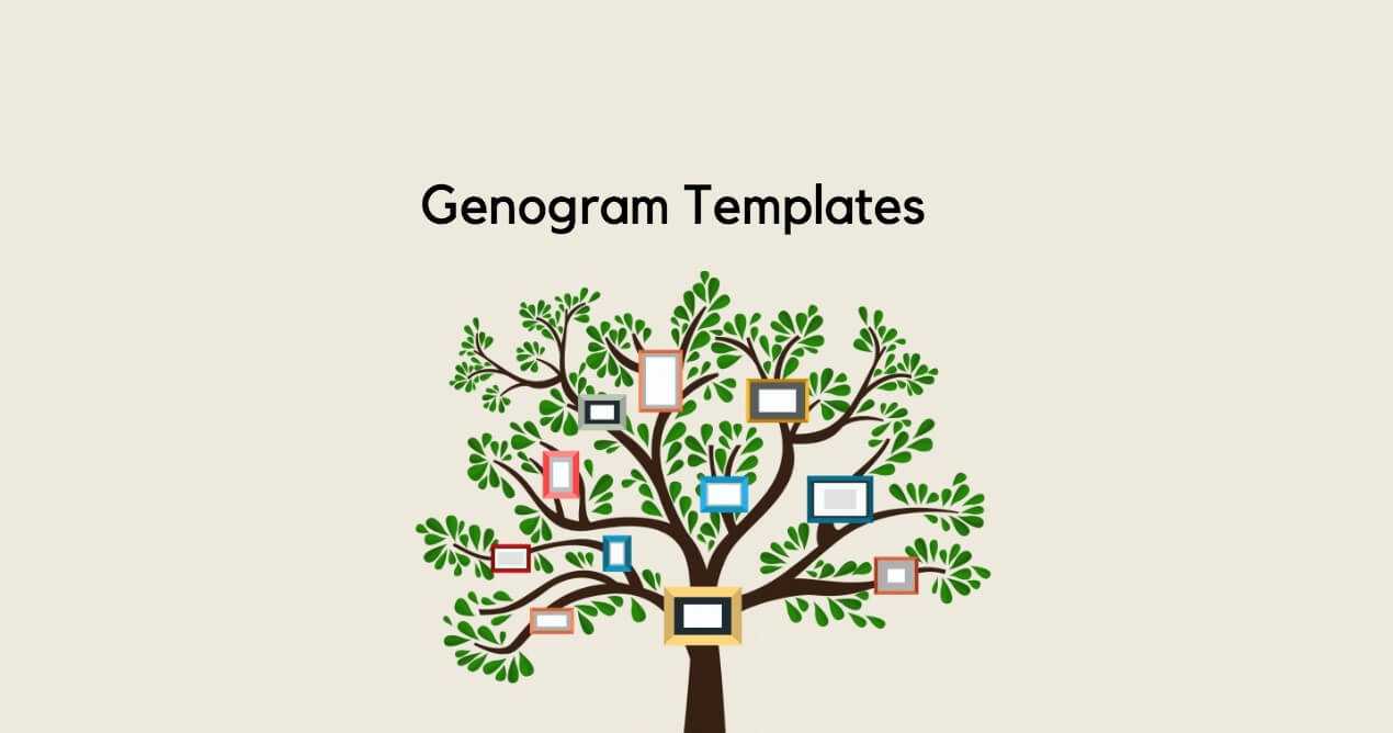 Best Genogram Templates (Family Tree Templates) Regarding Family Genogram Template Word