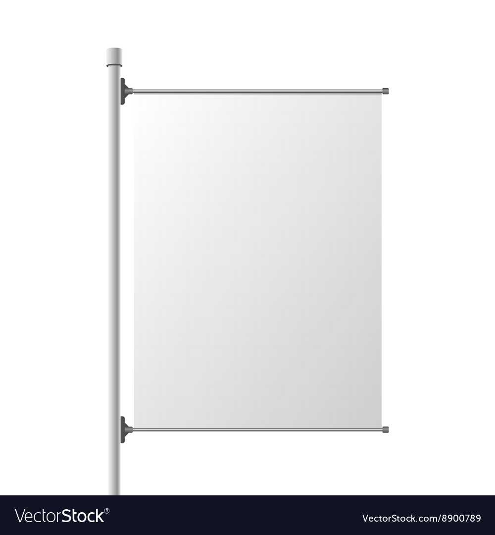 Big Street Banner Realistic Template With Regard To Street Banner Template