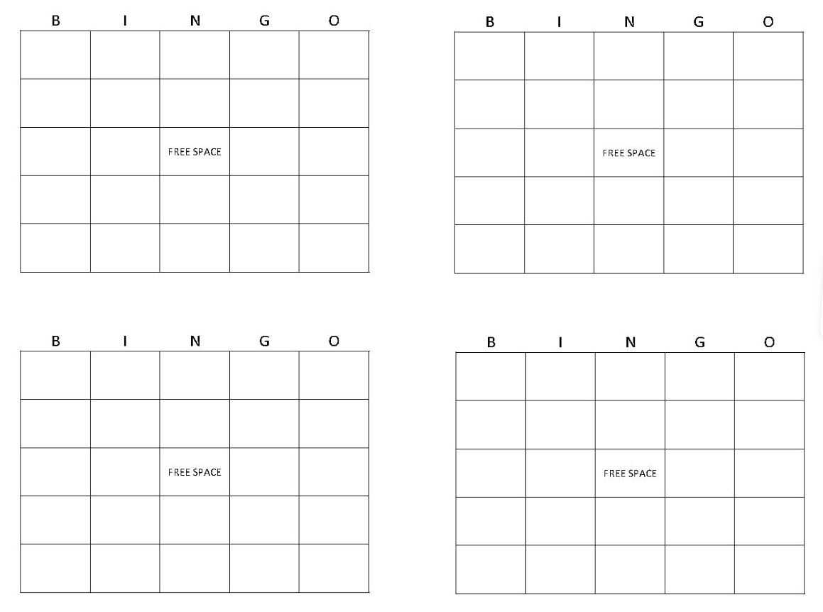 Bingo Card Maker | Make Bingo Cards » Template Haven Within Blank Bingo Card Template Microsoft Word