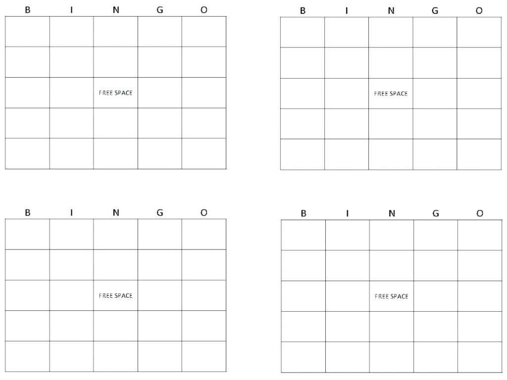 Bingo Card Template 3×5 Avery – Bestawnings With Blank Bingo Card Template Microsoft Word