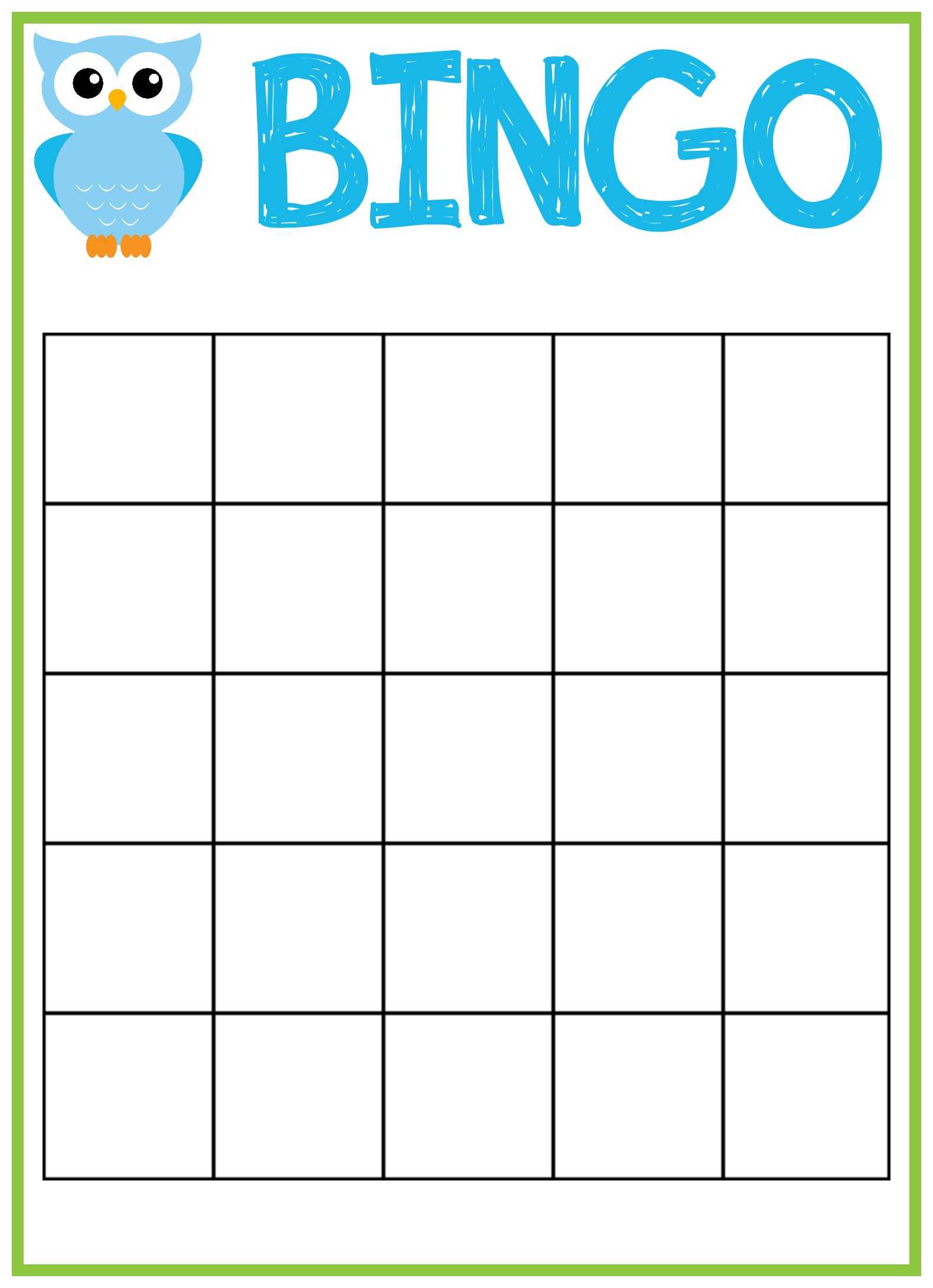 Bingo Card Template Word - Tomope.zaribanks.co With Regard To Blank Bingo Card Template Microsoft Word