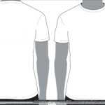 Black Blank T Shirt Template – Amahl Masr Inside Blank Tee Shirt Template
