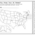 Blamk Usa Worksheet | Printable Worksheets And Activities In Blank Template Of The United States