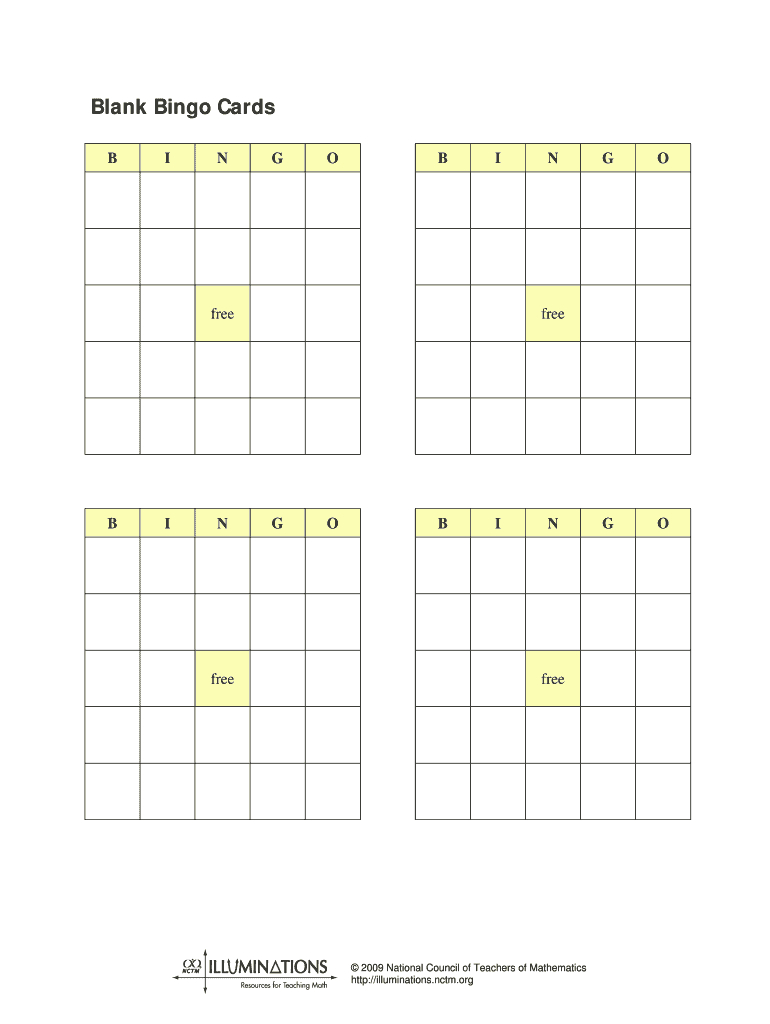 Blank Bingo Cards Printable – Fill Online, Printable Regarding Blank Bingo Template Pdf